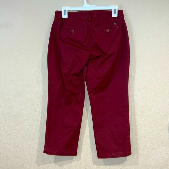 Women’s EDDIE BAUER Legendwash stretch curvy crop stretch jeans size P 2 - Picture 3 of 6